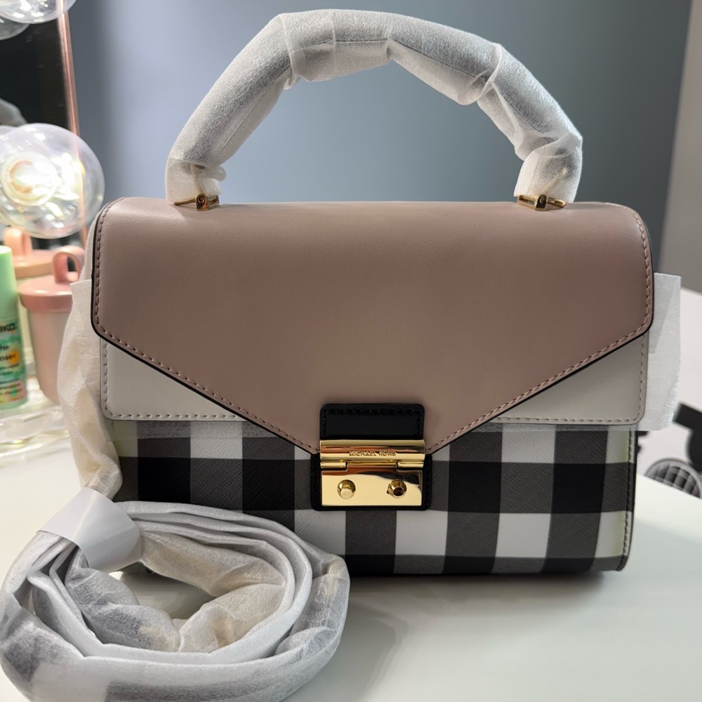 Michael Kors checkered handbag